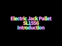 1500kg 3000kg ইলেকট্রিক পাওয়ার প্যালেট জ্যাক ট্রাক পথচারী উত্তোলন উচ্চতা 200mm