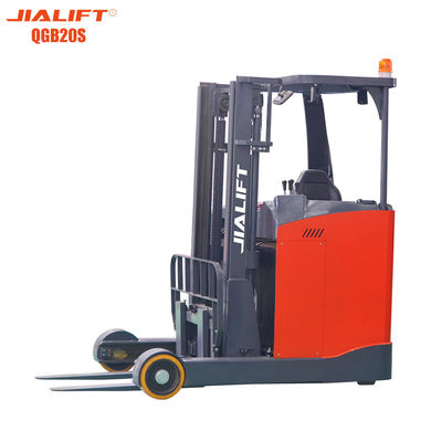 গুণ  11kw Electric Stacker Forklift 1300kg Standing On 1300kg Lifting Height 4.5m কারখানা